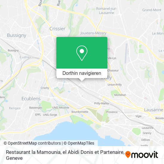 Restaurant la Mamounia, el Abidi Donis et Partenaire Karte