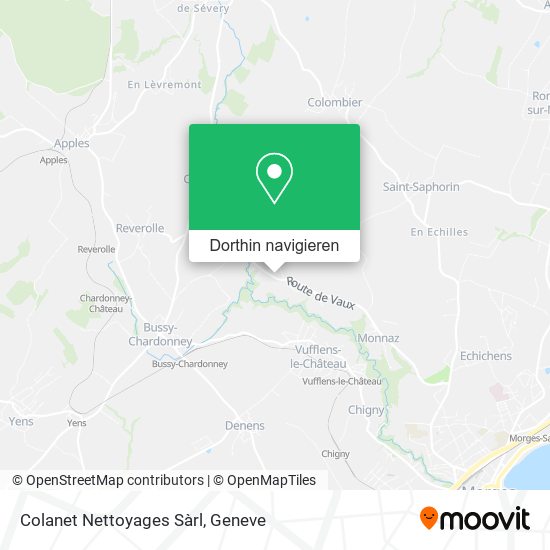Colanet Nettoyages Sàrl Karte