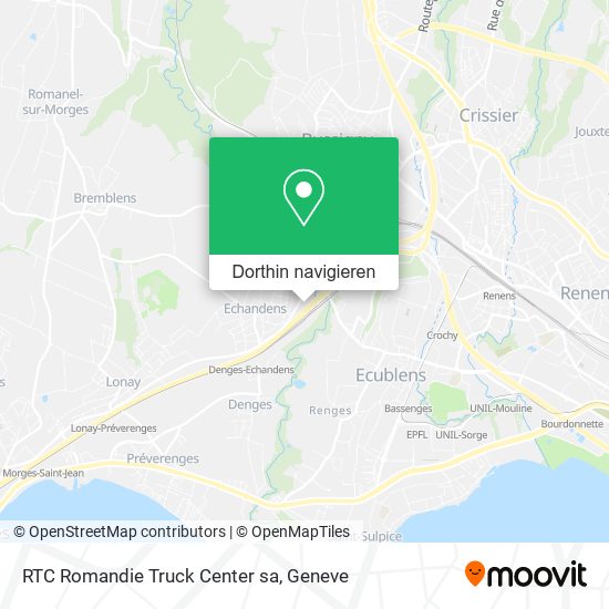 RTC Romandie Truck Center sa Karte