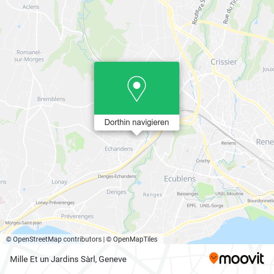 Mille Et un Jardins Sàrl Karte