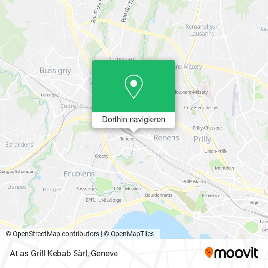Atlas Grill Kebab Sàrl Karte