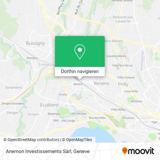 Anemon Investissements Sàrl Karte