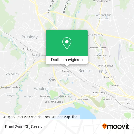 Point2vue.Ch Karte