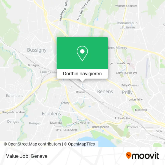 Value Job Karte