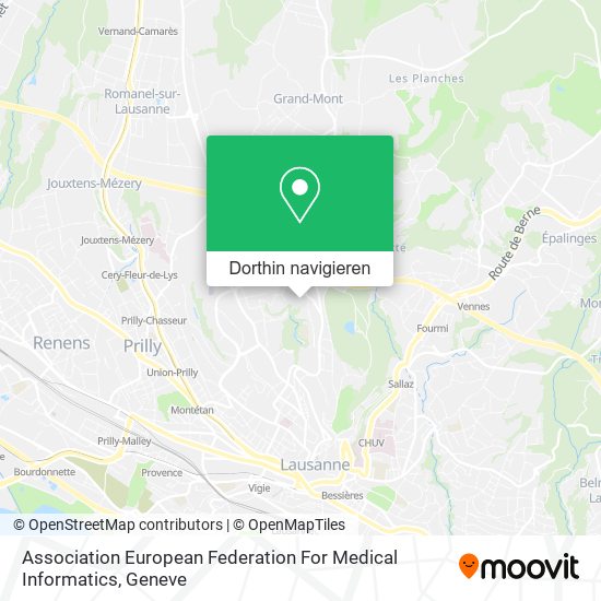 Association European Federation For Medical Informatics Karte