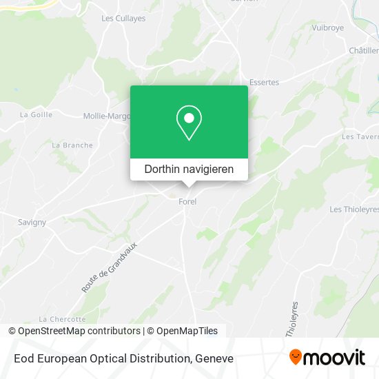 Eod European Optical Distribution Karte