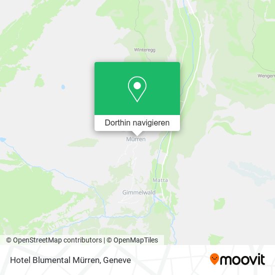 Hotel Blumental Mürren Karte