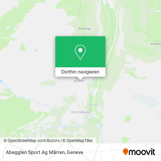 Abegglen Sport Ag Mãrren Karte