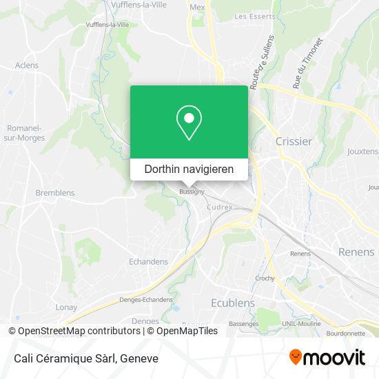 Cali Céramique Sàrl Karte