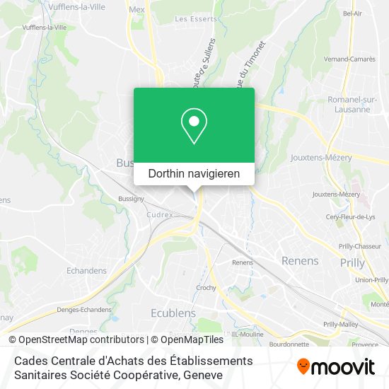 Cades Centrale d'Achats des Établissements Sanitaires Société Coopérative Karte