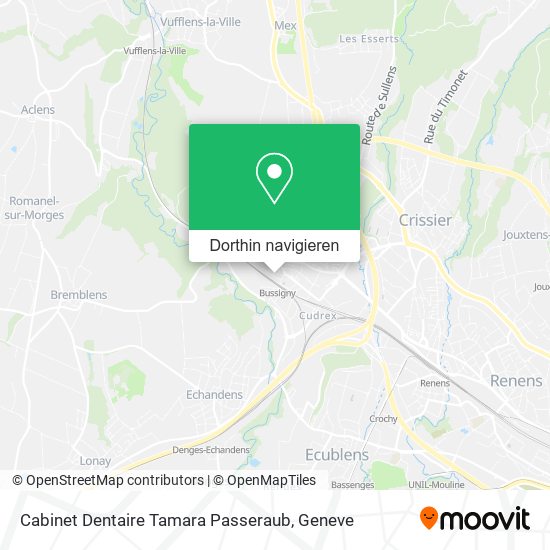 Cabinet Dentaire Tamara Passeraub Karte