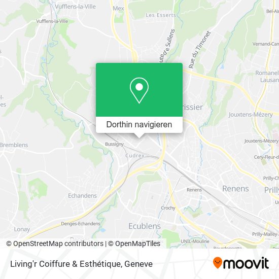 Living'r Coiffure & Esthétique Karte