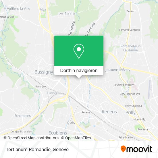 Tertianum Romandie Karte