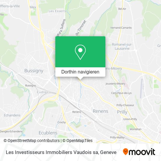 Les Investisseurs Immobiliers Vaudois sa Karte