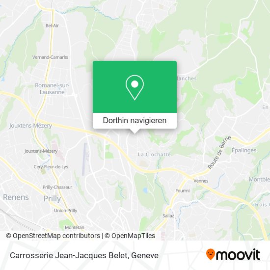Carrosserie Jean-Jacques Belet Karte