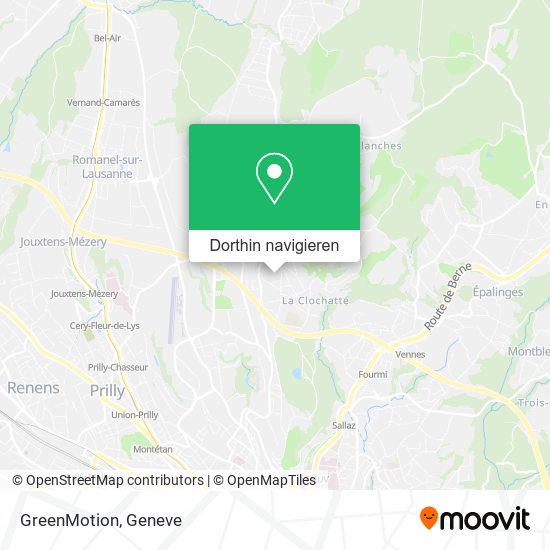 GreenMotion Karte