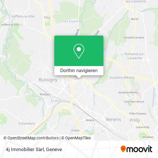 4j Immobilier Sàrl Karte