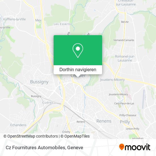 Cz Fournitures Automobiles Karte