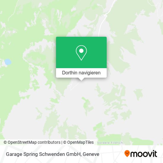 Garage Spring Schwenden GmbH Karte