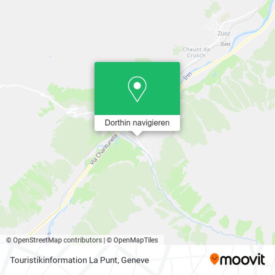 Touristikinformation La Punt Karte