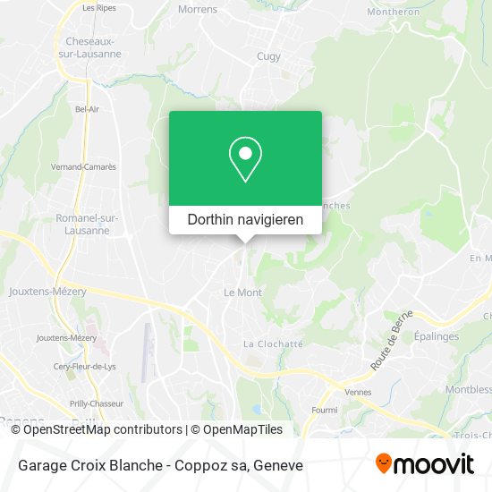 Garage Croix Blanche - Coppoz sa Karte