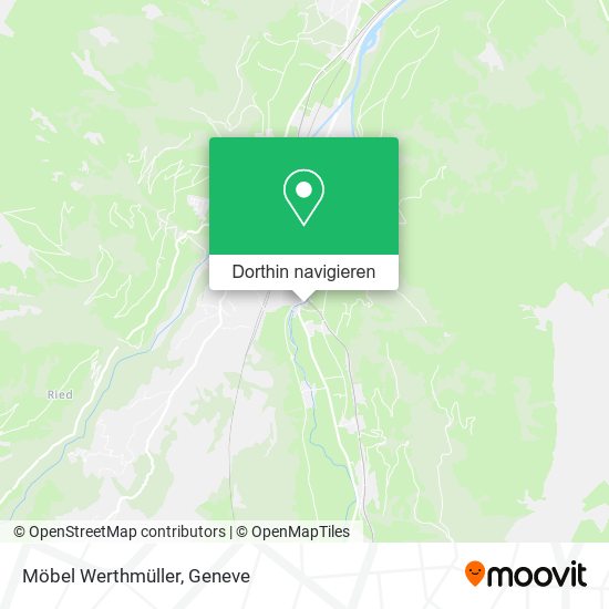 Möbel Werthmüller Karte