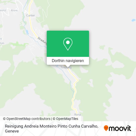 Reinigung Andreia Monteiro Pinto Cunha Carvalho Karte