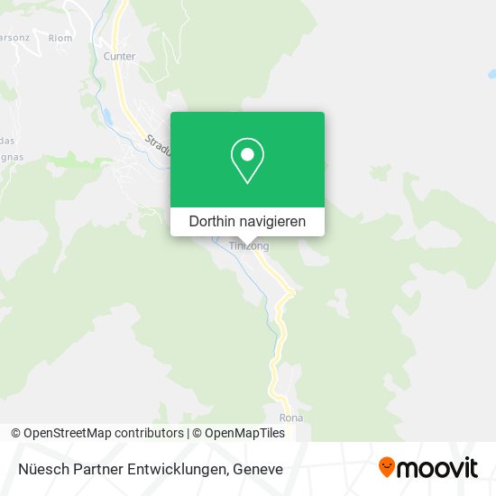 Nüesch Partner Entwicklungen Karte