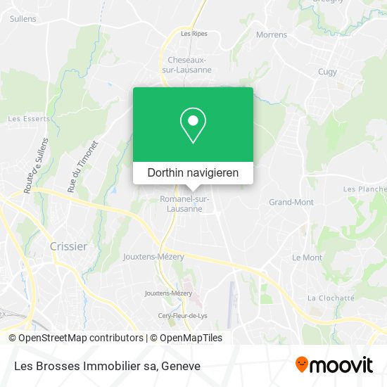 Les Brosses Immobilier sa Karte