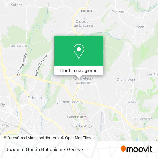 Joaquim Garcia Baticuisine Karte