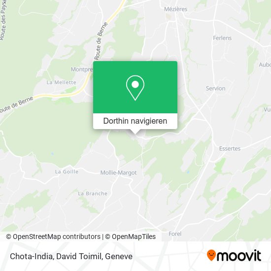 Chota-India, David Toimil Karte