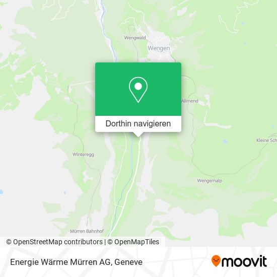 Energie Wärme Mürren AG Karte