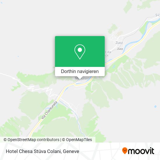 Hotel Chesa Stüva Colani Karte