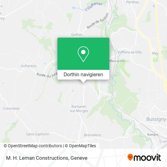 M. H. Leman Constructions Karte