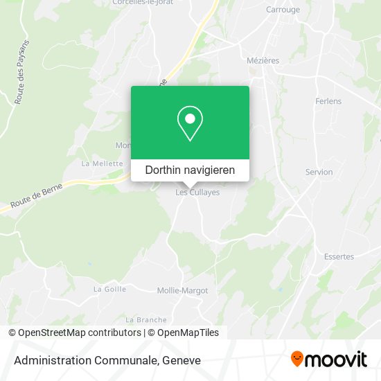 Administration Communale Karte
