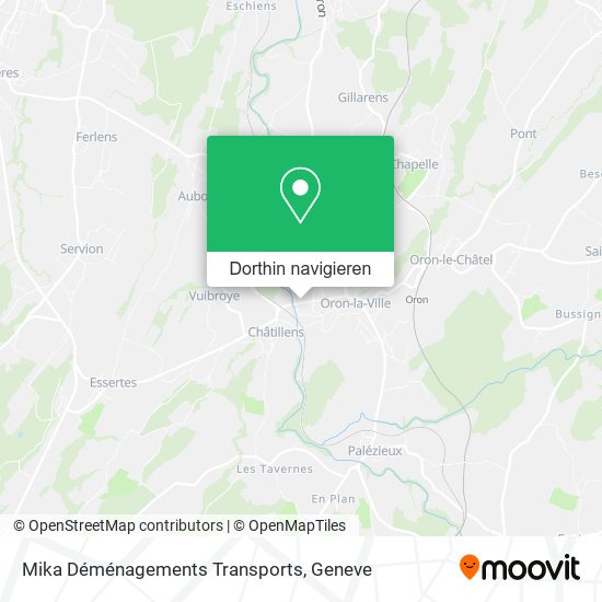 Mika Déménagements Transports Karte
