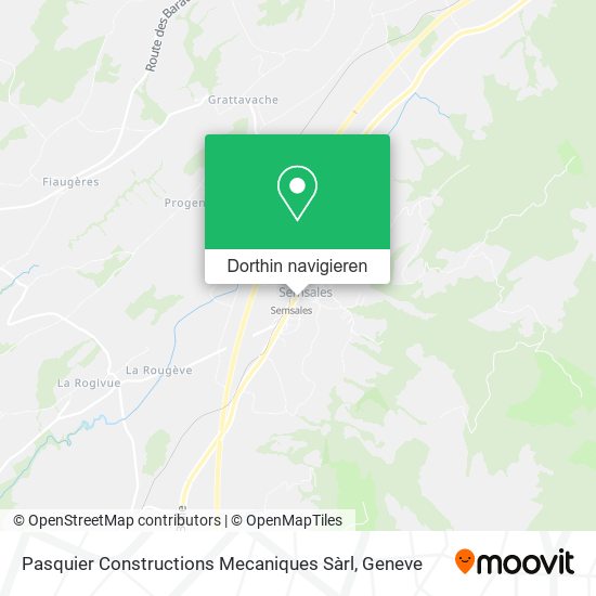 Pasquier Constructions Mecaniques Sàrl Karte