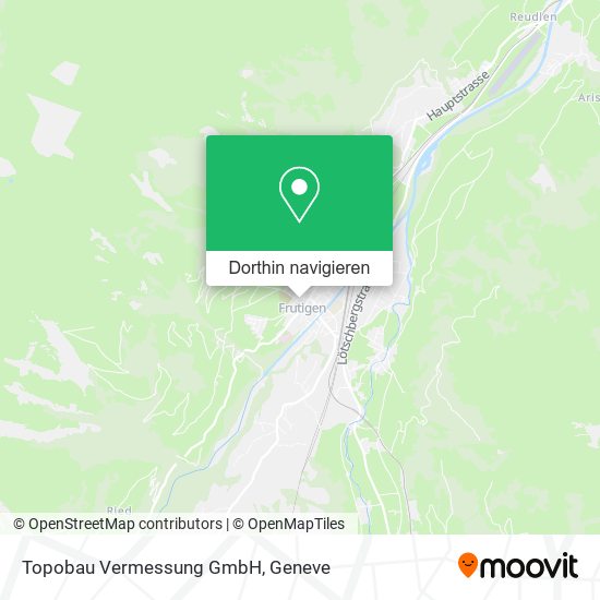 Topobau Vermessung GmbH Karte