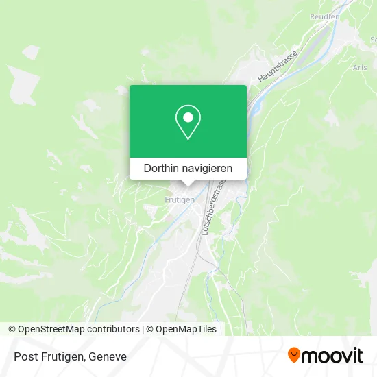 Post Frutigen Karte