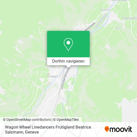 Wagon Wheel Linedancers Frutigland Beatrice Salzmann Karte