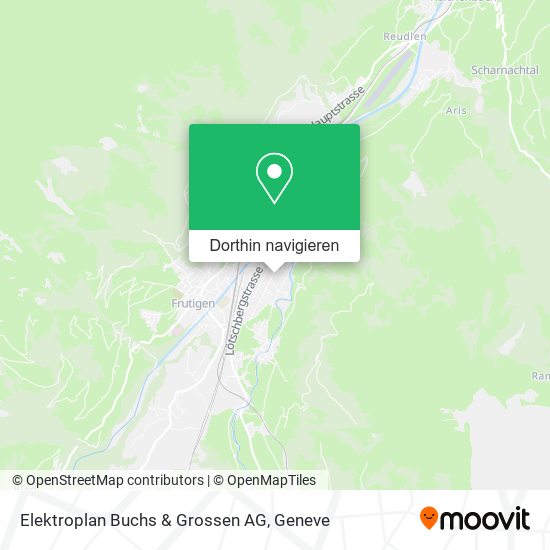 Elektroplan Buchs & Grossen AG Karte