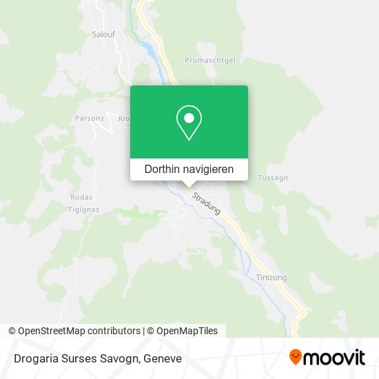Drogaria Surses Savogn Karte