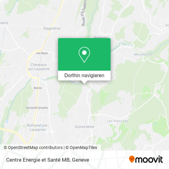 Centre Energie et Santé MB Karte