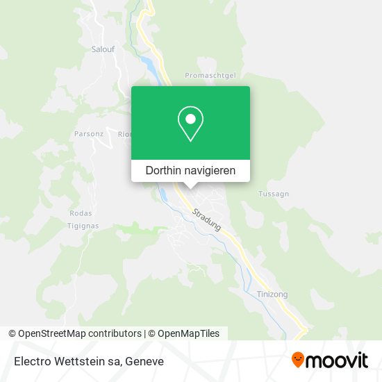 Electro Wettstein sa Karte