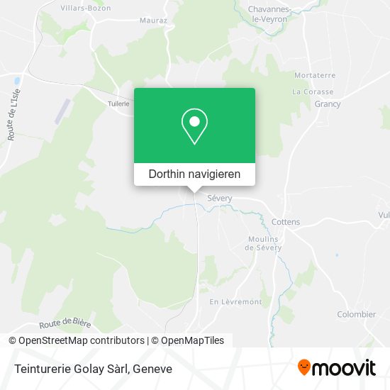 Teinturerie Golay Sàrl Karte