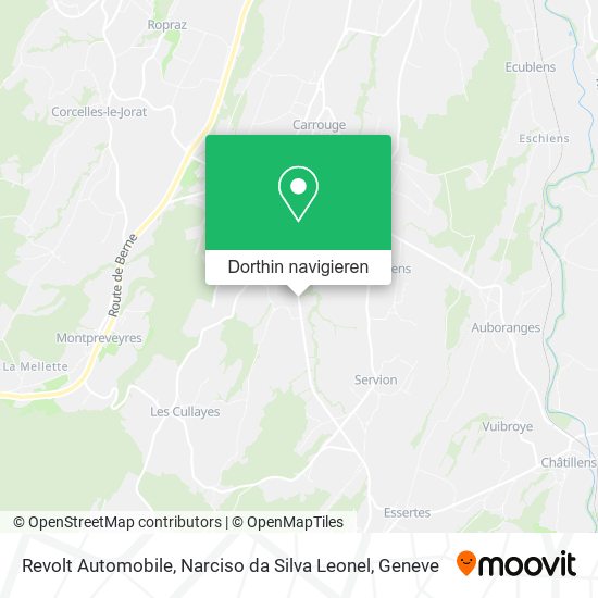 Revolt Automobile, Narciso da Silva Leonel Karte
