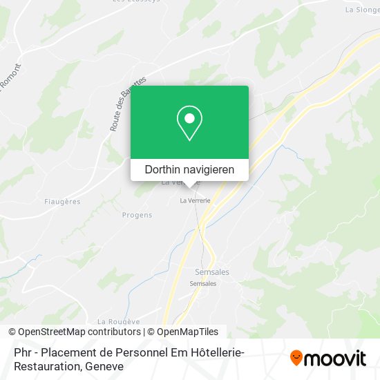 Phr - Placement de Personnel Em Hôtellerie-Restauration Karte
