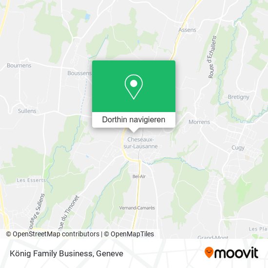 König Family Business Karte