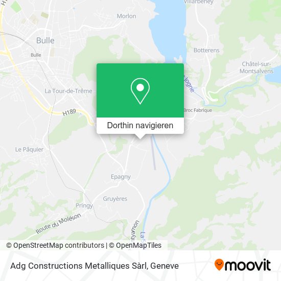 Adg Constructions Metalliques Sàrl Karte