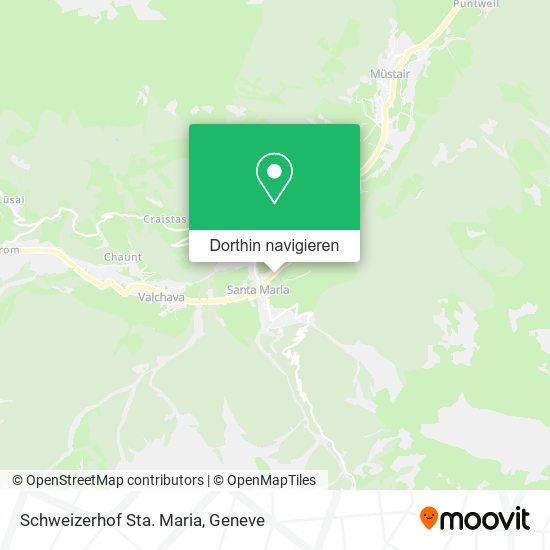 Schweizerhof Sta. Maria Karte